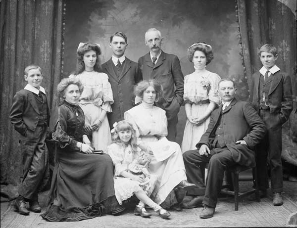 Harry Fisher and Family Butlerstown Castle